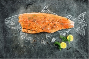 farm raised salmon omega 3