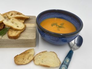 Carrot Soup & Bread