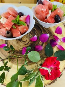 Mint & Feta Watermelon Summer Salad