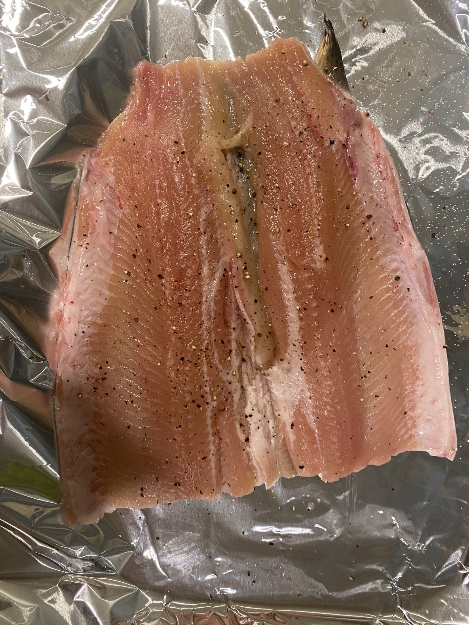 Rainbow Trout With Tomato & Basil Foil Packets - The Biome Kitchen